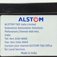 ALSTOM CAG34AF71A INSTANTANEOUS DIFFERENTIAL PROTECTION RELAY