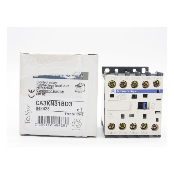TELEMECANQUE CA3KN31BD3 24VDC 10A NSMP