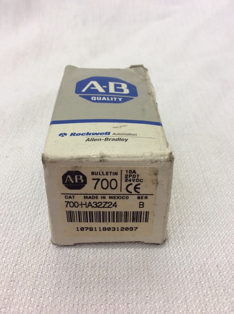 ALLEN BRADLEY 700-HA32Z24 TYPE H CONTROL RELAY SER B 10A 24 VDC