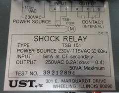 TSUBAKI TSB151 Shock Relay NEW