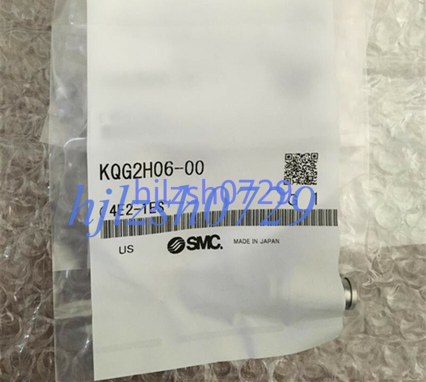 1pc New SMC stainless steel 316 push-in fitting KQG2H06-00