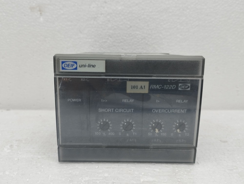 1Pcs Used DEIF RMC-122D Current relay module 5A
