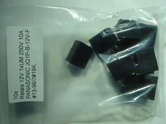 10x Relay 12V 1xUM 250V 10A PANASONIC JQ1P-B-12V-F #13-96/7#16m