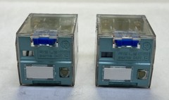 RELECO TURK,C2-A20X,PLUG IN POWER RELAY LOT OF 2