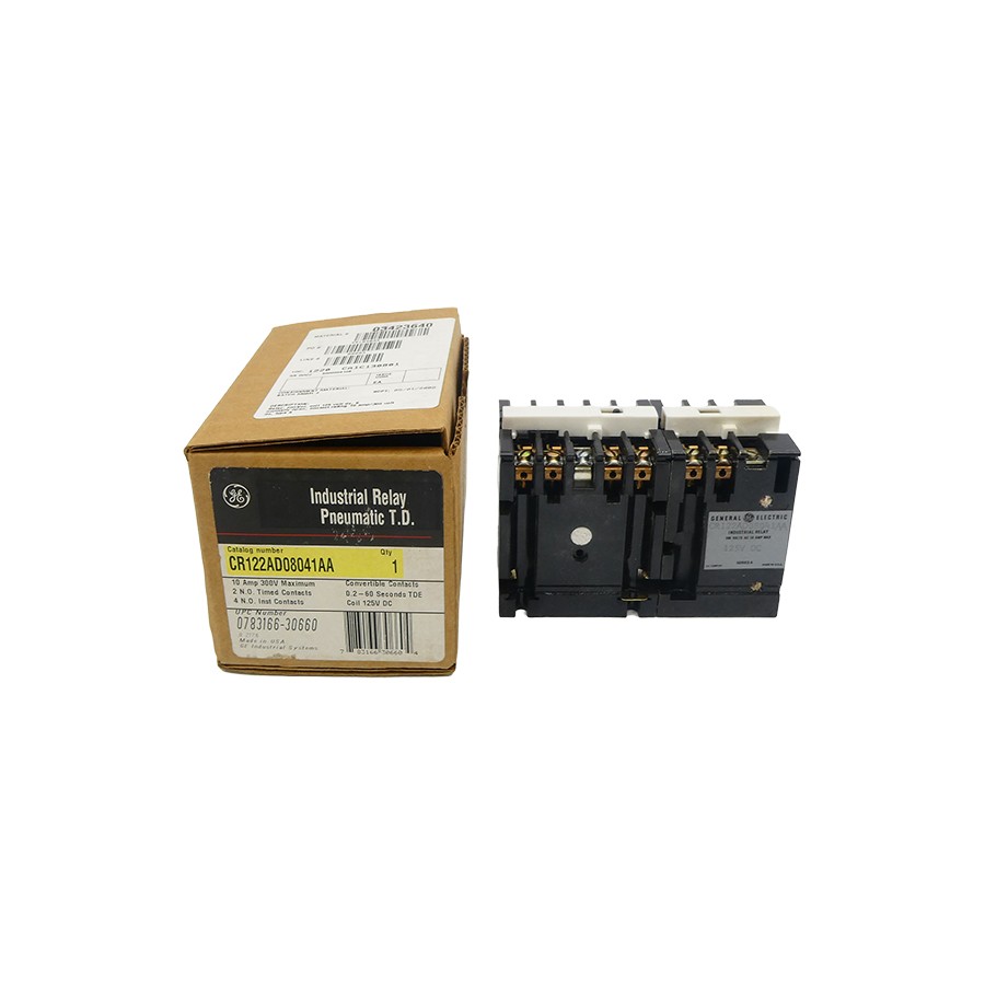 GENERAL ELECTRIC CR122AD08041AA SER. A 125VDC 10A NSMP