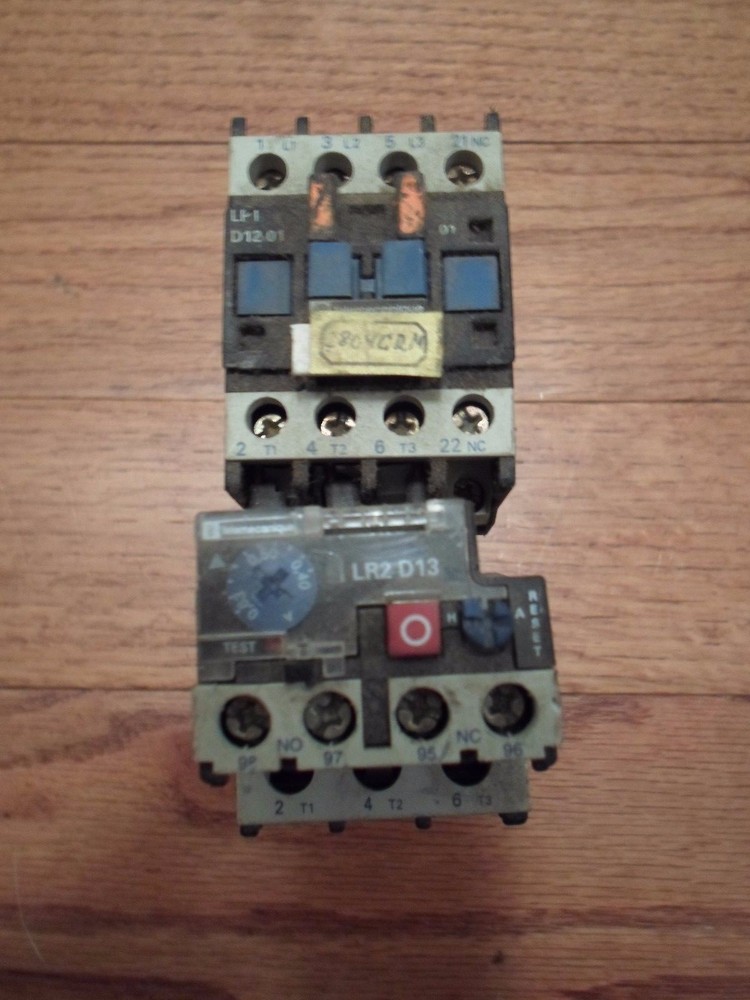Telemecanique LP2D1201 AND LR2D13 389110232530