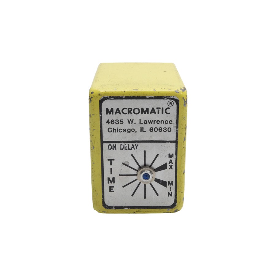 MACROMATIC SS7622203 120V 10A .06-2S (AS PICTURED) UNMP