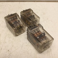 POTTER & BRUMFIELD KRP14AG General Purpose Relay, 6V 50/60Hz (LOT of 3)