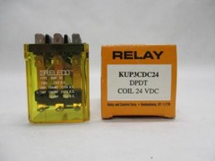 Releco KUP3CDC24 DPDT 11-Pin Relay 24VDC Coil Type KUP 3C 1/2-1/3HP 10Amp
