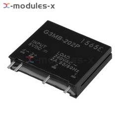 1-10x G3MB-202P DC-AC PCB SSR In 12VDC AC 2A Out 240V Solid State Relay Module