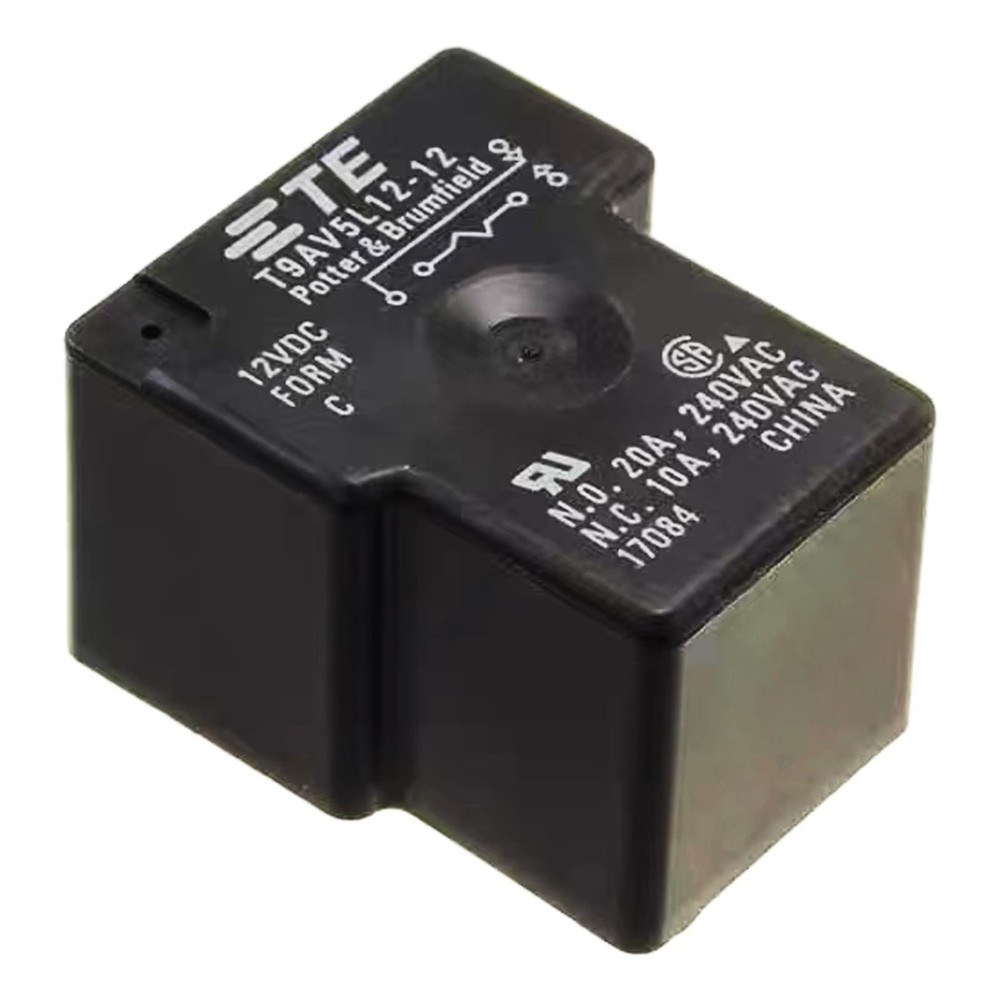 T9AV5L1212 12VDC NO20A NC10A 5Pins Relay Electrical Replacement Part