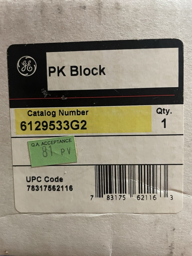 GE 6129533G2 Relay Connection Test Plug Meter Tester