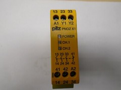 Pilz PNOZX1 24VACDC 3S1O 774300 Safety Relay #826J