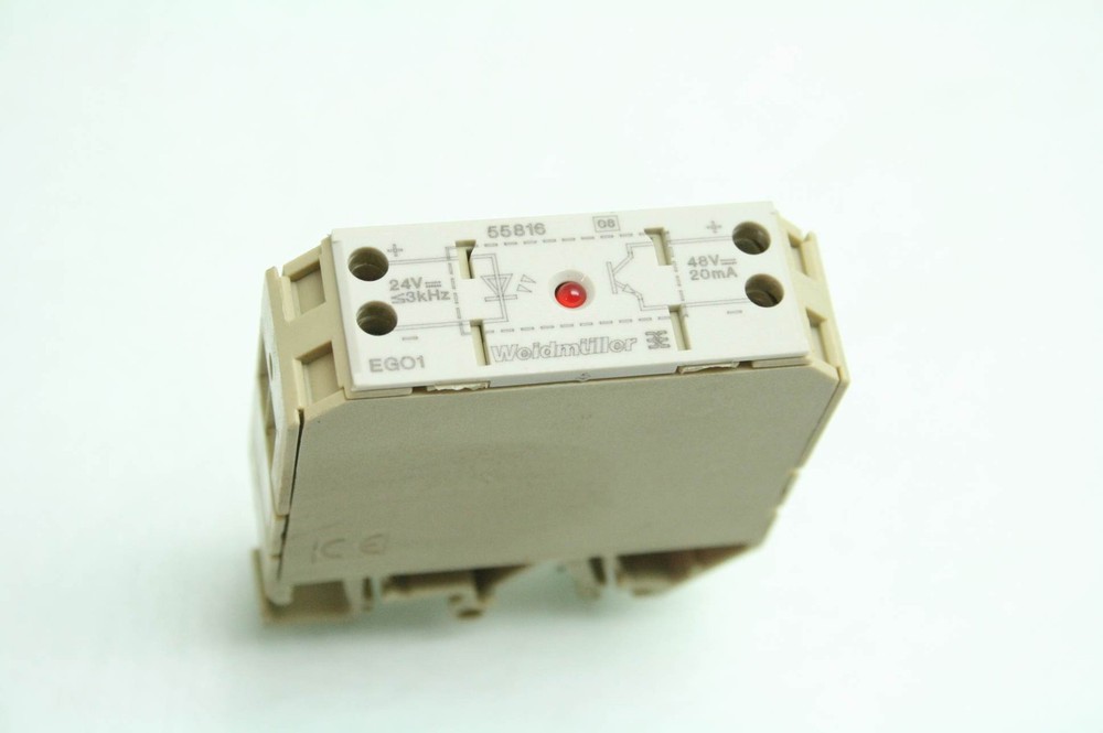 Weidmuller EGO1 55816 High Frequency Solid State Relay 24V DC In 48V @ 20mA