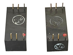 Elec-Trol R2011-3=1800 Ohms 26.5VDC 10W Reed Relay (Lot of 2)