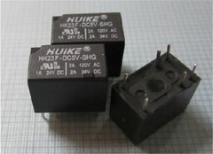 HK23F-DC5V-SHG Signal Relay 2A 5VDC 6 Pins x 10pcs