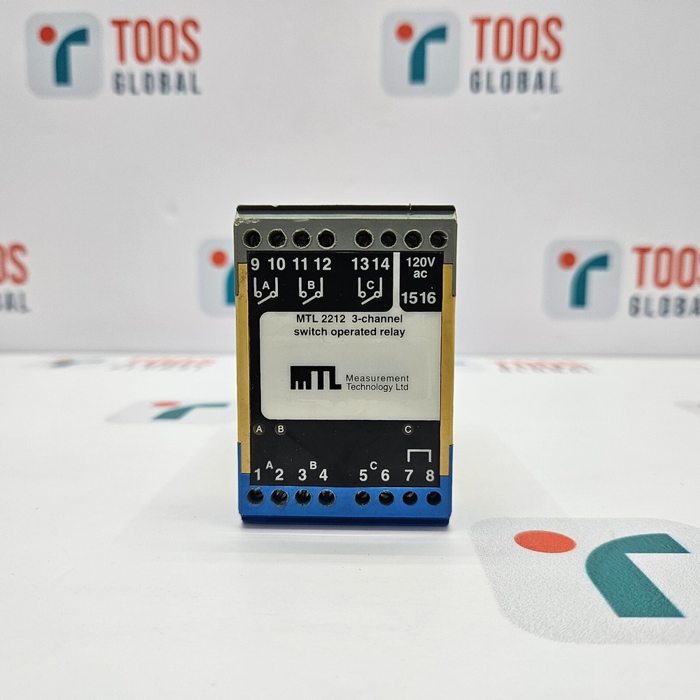 MEASUREMENT TECHNOLOGY MTL2212 3-CHANNEL SWITCH OPERATED RELAY