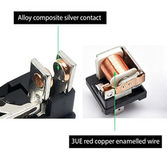 2Pcs 40/30 Amp Waterproof Relay Switch 12AWG Harness Set with Built-In Diode- 12