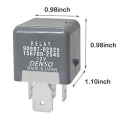 12V 80A 4 Pins Automotive Power Relay (Pack of 2) – Compatible with Lexus, Toyot