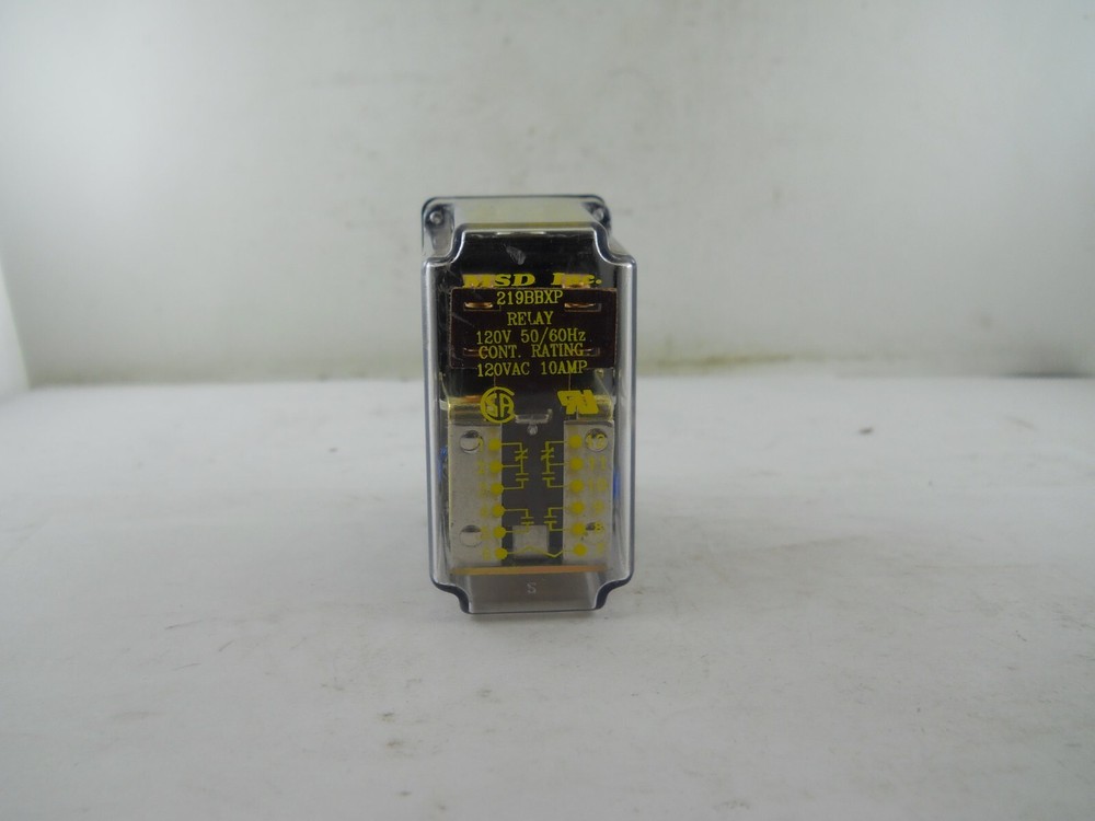 NEW MSD Inc. 219BBXP Relay