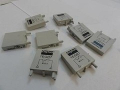 196032 New In Box; Dayton 1EGR7 LOT-8 Socket Module Relay; 2 Pin 120 VAC/VDC
