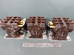 Gould Set of Three 2200 EB330BA Relays Used Good Condition 208-240VAC Coils