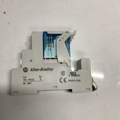 Allen-Bradley 700-HN222 Series B DIN Rail Relay Socket W Base V-044