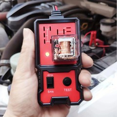 12V Automotive Relay Tester 4/5 Pin LED Car Diagnostic Relay Testing Tool