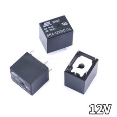 5V 12V 24V Mini Relay SPDT 4-Pins 5-Pins PCB General Purpose Relay SRA Series