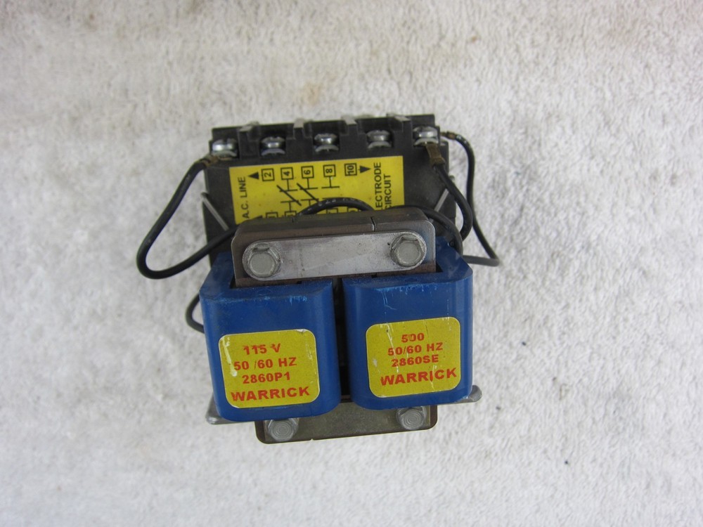Warrick Controls Gems 1H1E0 115/500V 2NC 1NO Control Relay, Used