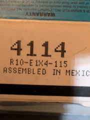 POTTER & BRUMFIELD R10-E1X4-115 POWER RELAY