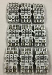 Lot of 9 Potter & Brumfield 27E121 300V Relay Sockets (B654)