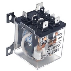 JQX-12F-2Z High Power Relay (Pack of 2) – 8 Pin DC 12V Coil Voltages 30A DPDT, 2