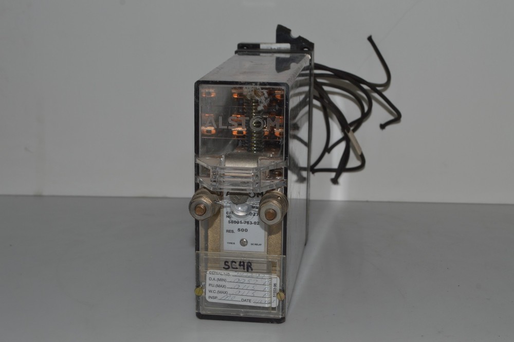 @@ ALSTOM CAT # A62-0277 B1 RELAY, 500 OHM (GTN31)