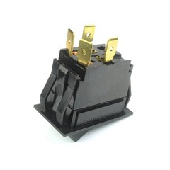 Rocker Switch 7/8 x 11/2 Inch DPST 0808116K Replacement Fits Crescor