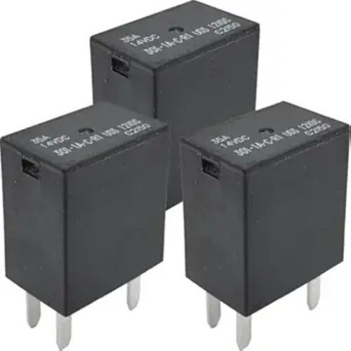 3-Pack 301-1A-C-R1-U03 Relay – 35A 12VDC 4-Pin SPST Automotive Relay – Multi-Pur