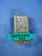 POTTER BRUMFIELD AMF RELAY SL11D12VDC SL11D 12VDC W/ SOCKET