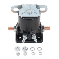 Hot Rod Starter Relay Solenoid 12V 4-Terminal Heavy Duty SW3 Compatible with 195