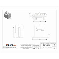 Omron G7l-2A-Bubj-Cb-Dc24 Top Flange, Enclosed Power Relay, Square, 30 A, 6