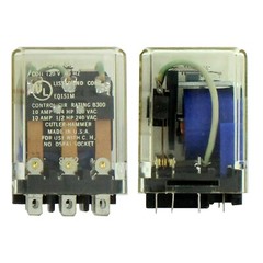 Cutler-Hammer D5PR3A General Purpose 3PDT Contacts 120V 11-Blade Plug-In Relay