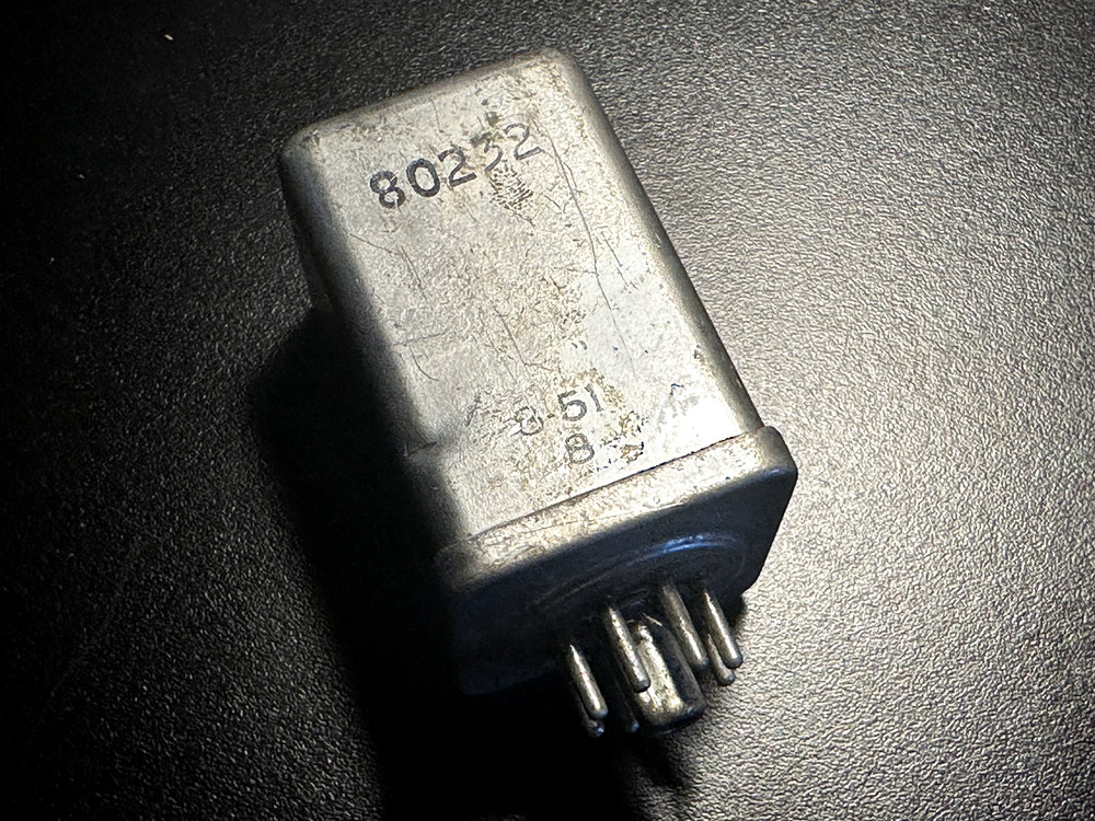 Vintage Sigma Instruments Relay 80232 | 8-Pin Octal Base | Dated 8-51 | Boston