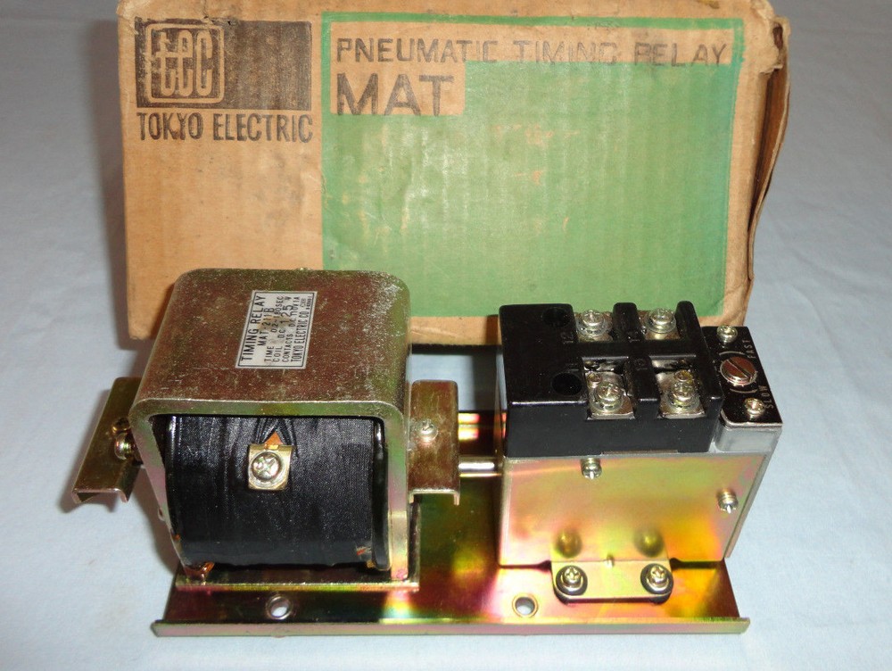 Tokyo Electric MAT-211B Timing Relay TEC MAT211B NEW