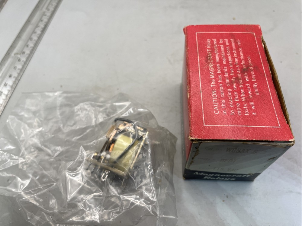 Magnecraft Model: W88AX-8 Relay. New Old Stock S2E3