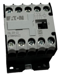 LOT OF 2 EATON DIL ER-22 XTRM10A22 MINI CONTROL RELAY MOELLER 220V 50HZ 🎯
