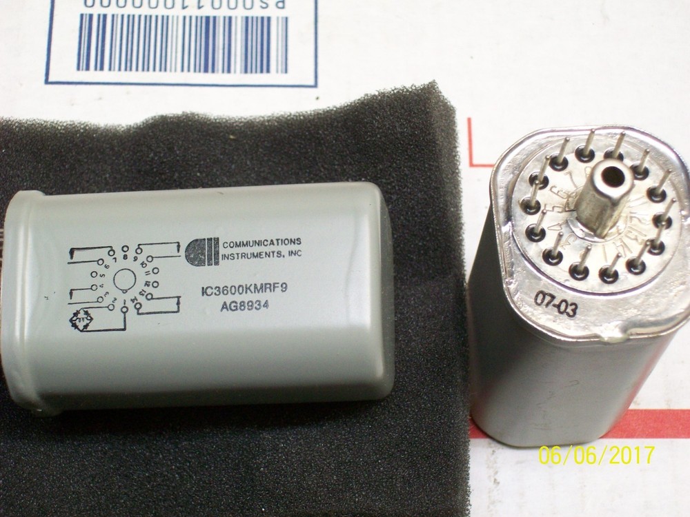 (1) NEW IC3600KMRF9 COMMUNICATION INSTRUMENTS RELAY