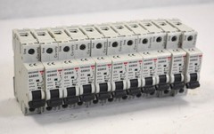 11 Carlo Gavazzi GSB63 Supplement Circuit Protector C1 5000A 2777 AC 1 Pole