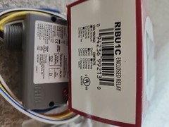 NEW RIB Functional Devices RIBU1C Enclosed Pilot Relay 10 Amp SPDT 10-30 VAC LED