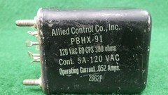 Vintage Electronics Allied Control Relay PBHX-91