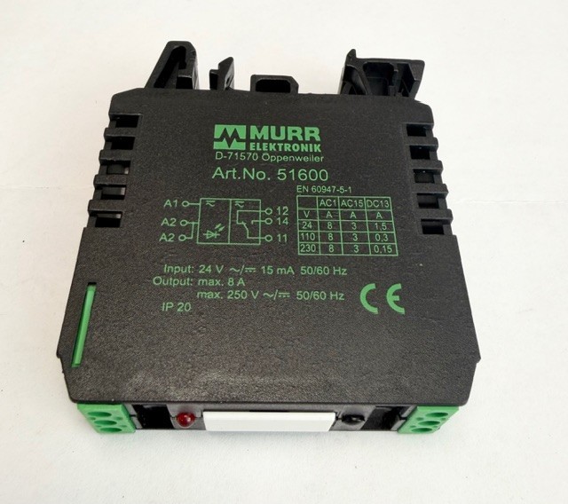 Murr Elektronik Output Relay Module, 51600, 24V