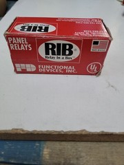 RIBMU1C Relay SPDT 10/30v AC/DC or 120v AC Coil